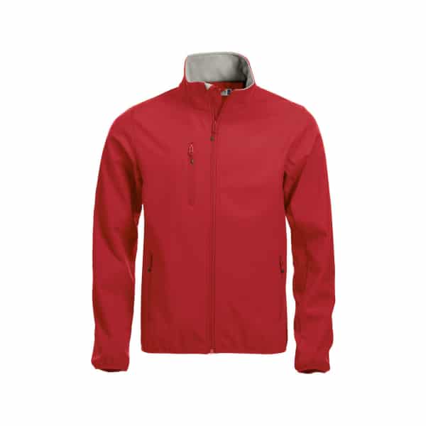 020910 Red - Clique Basic Softshell - Men's Fit