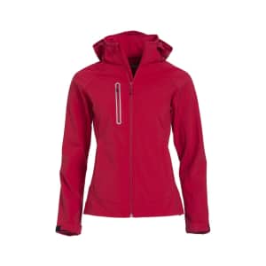 020928 Red - Clique Milford Jacket - Ladies Fit