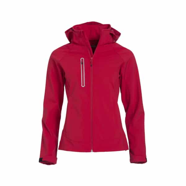 020928 Red - Clique Milford Jacket - Ladies Fit