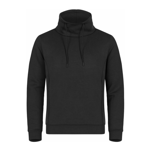 021022 99 Hobart Black front - Clique Hobart Sweatshirt