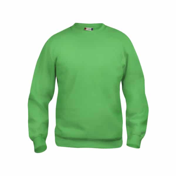 021030 Apple Green - Clique Roundneck Sweater