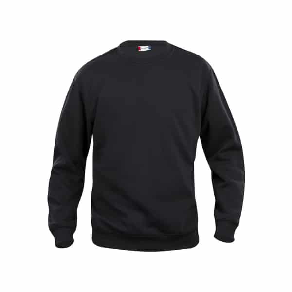 021030 Black - Clique Roundneck Sweater