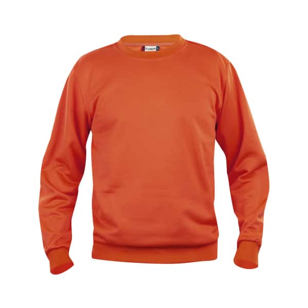 021030 Blood orange - Clique Roundneck Sweater
