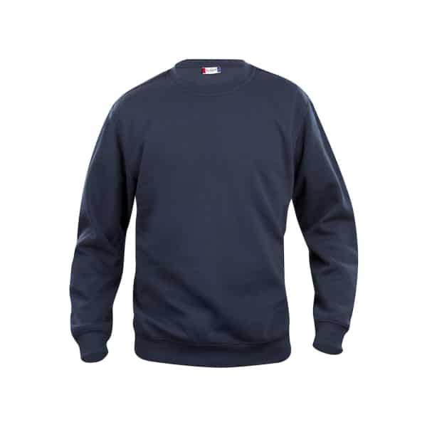 021030 Dark avy - Clique Roundneck Sweater