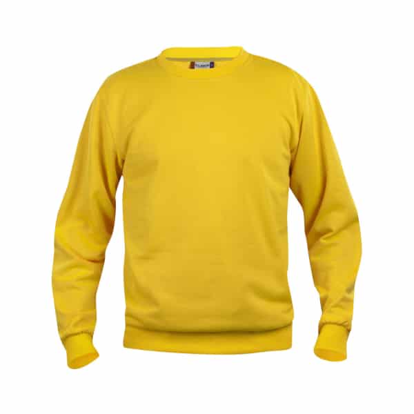 021030 Lemon - Clique Roundneck Sweater