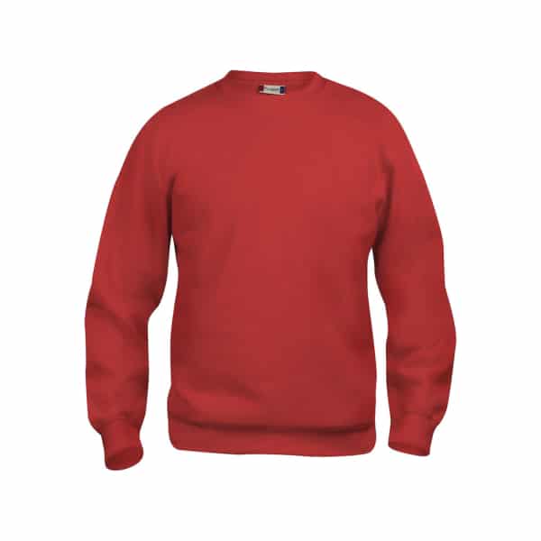 021030 Red - Clique Roundneck Sweater
