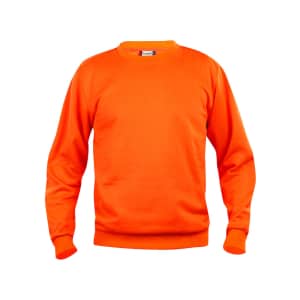 021030 Visibility Orange - Clique Roundneck Sweater