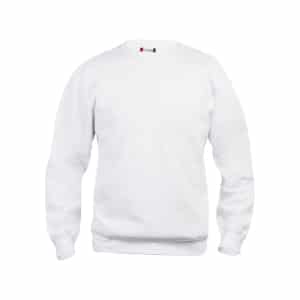 021030 White - Clique Roundneck Sweater