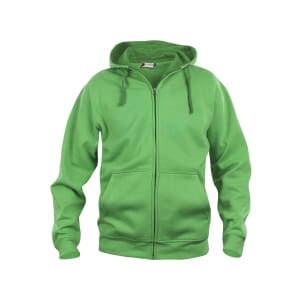 021034 Apple Green - Clique Basic Hoody Full Zip