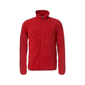 023914 RED - Clique Basic Micro Fleece Jacket - Men’s Fit