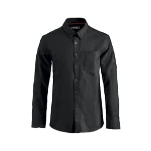 027311 black - Clique Oxford Shirt - Men’s Fit
