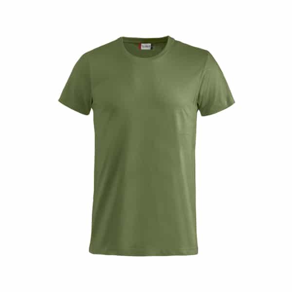 029030 ARMY GREEN - Clique Basic T-shirt - Men’s Fit