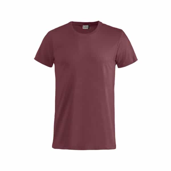 029030 BURGUNDY - Clique Basic T-shirt - Men’s Fit