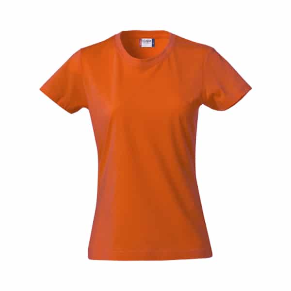 029031 BLOOD ORANGE - Clique Basic T-shirt - Ladies Fit
