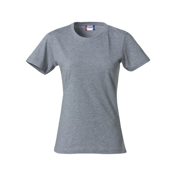 029031 GREY MELANGE - Clique Basic T-shirt - Ladies Fit