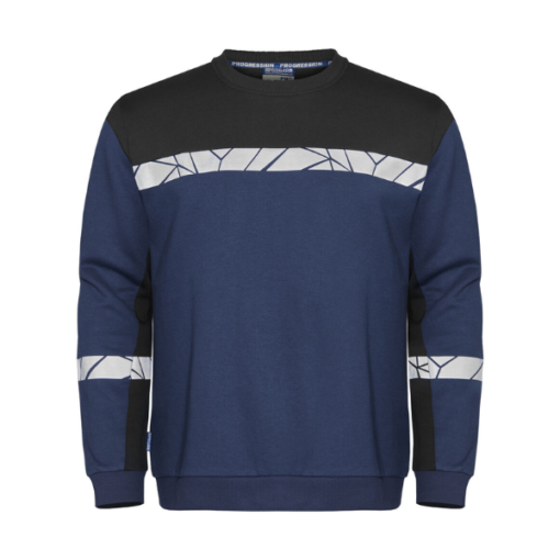 Progression sweatshirt with enhanced visibility