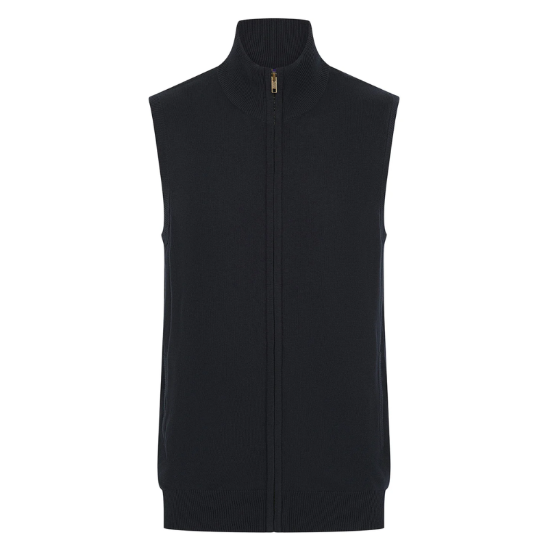 Henbury Sleeveless zip-through jumper 1 Henbury Sleeveless zip-through jumper