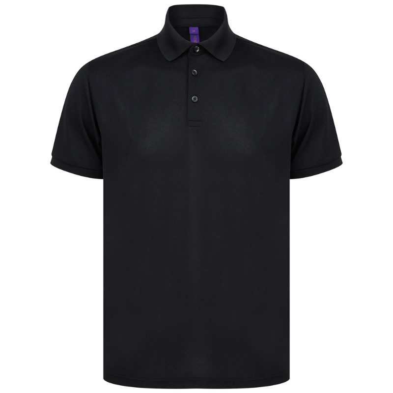 Henbury Recycled polyester polo shirt 1 Henbury Recycled polyester polo shirt