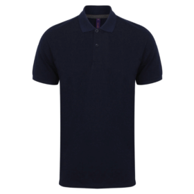 Henbury Micro-fine piqué polo shirt