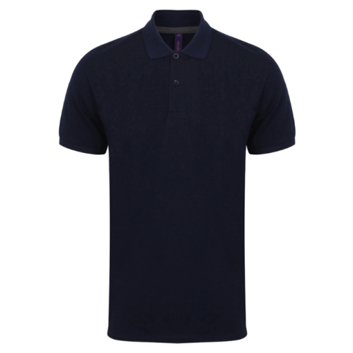 Henbury Micro-fine piqué polo shirt