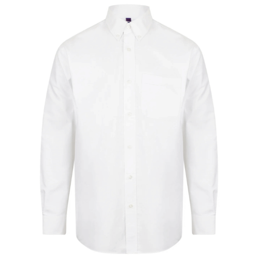 Henbury Long sleeve classic Oxford shirt