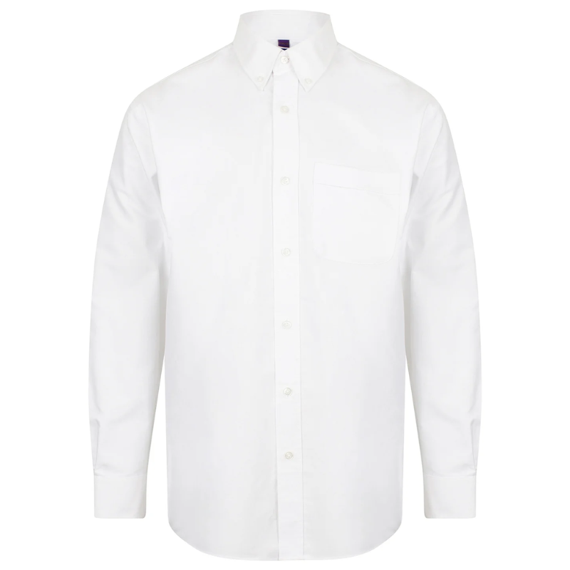 Henbury Long sleeve classic Oxford shirt 1 Henbury Long sleeve classic Oxford shirt