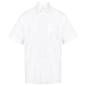 Henbury Short sleeve classic Oxford shirt