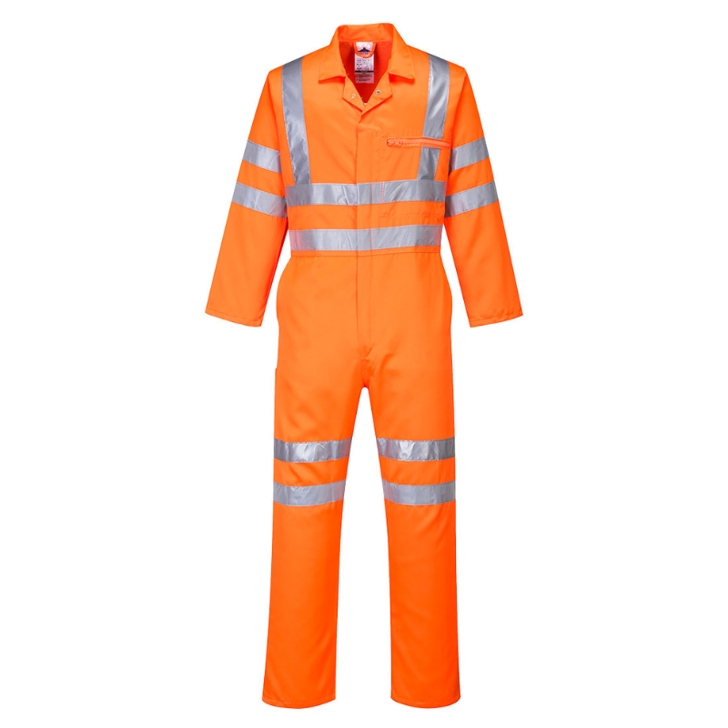 Portwest Hi-Vis Polycotton Service Coverall 1 Portwest Hi-Vis Polycotton Service Coverall