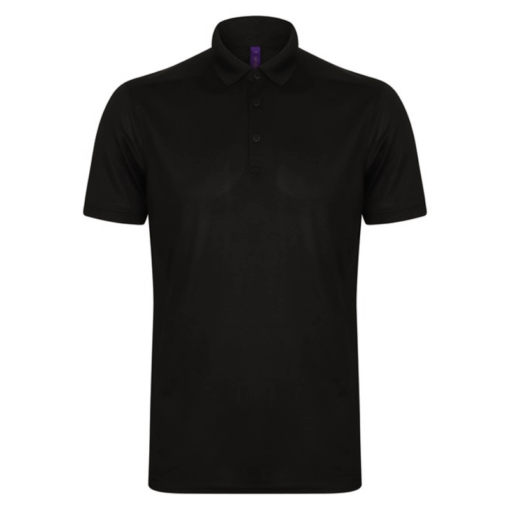 Henbury Stretch polo shirt with wicking finish (slim fit)