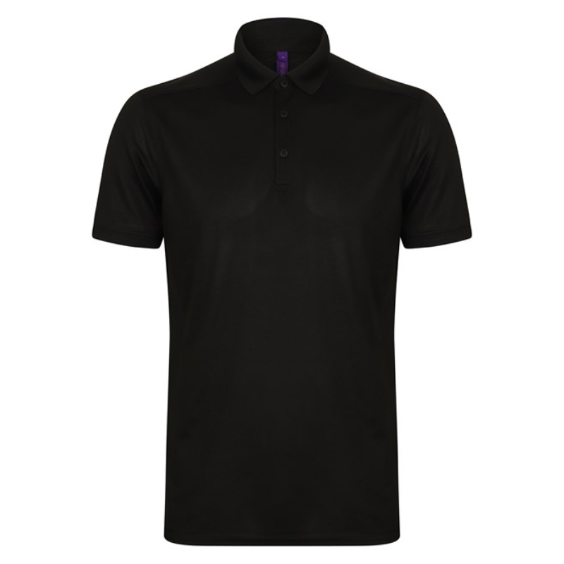 Henbury Stretch polo shirt with wicking finish (slim fit) 1 Henbury Stretch polo shirt with wicking finish (slim fit)