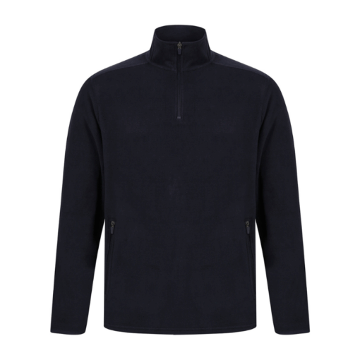 Henbury quarter-zip microfleece jacket