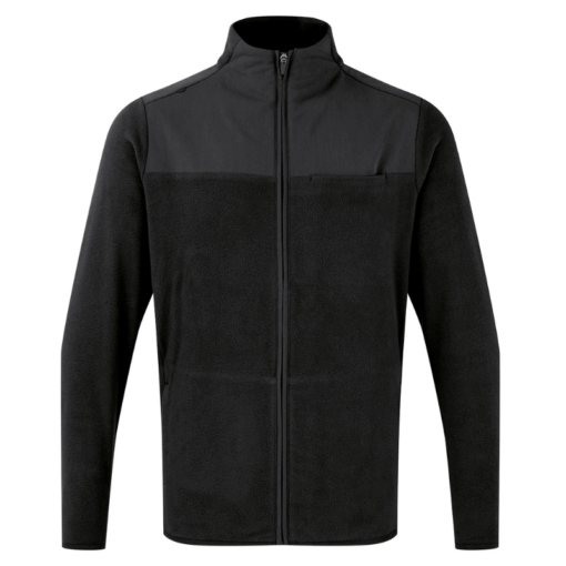 'Agility' men's panelled fleece jacket