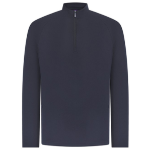 Henbury Quarter-zip top with wicking finish 1 Henbury Quarter-zip top with wicking finish