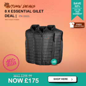 8 x Essential Gilet Deal