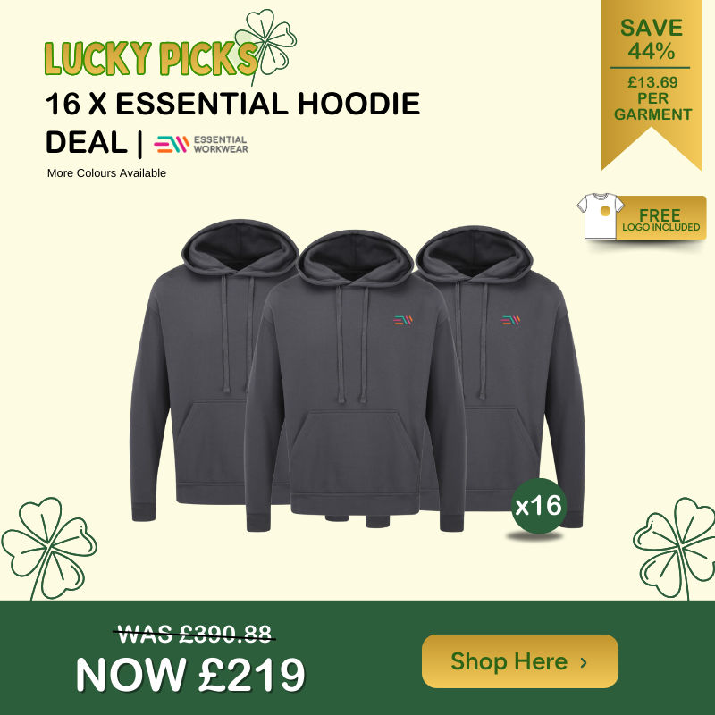 16 x Essential Hoodie Deal