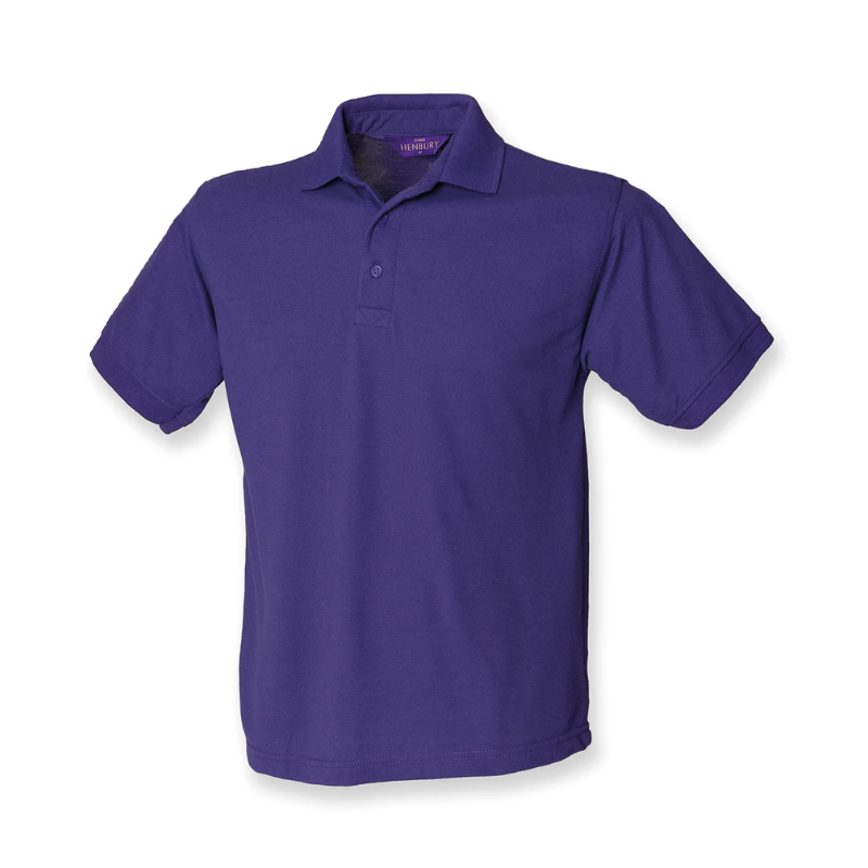 Henbury 65/35 Classic piqué polo shirt