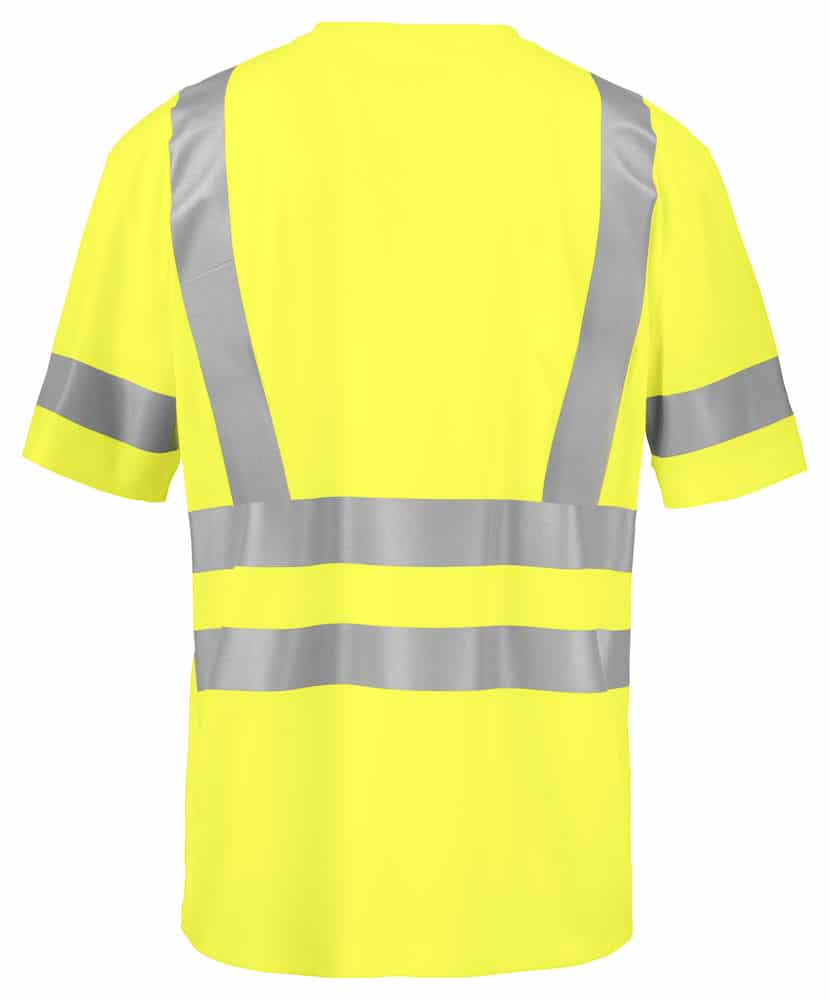 3  HI VIS  Work shirts with Your Embroidered  FREE  LOGO SAFETY WORKWEAR  HI-VIS 