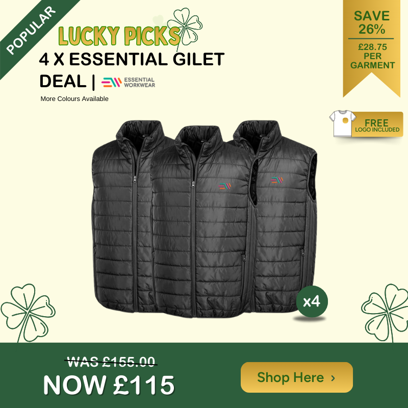 branded gilets