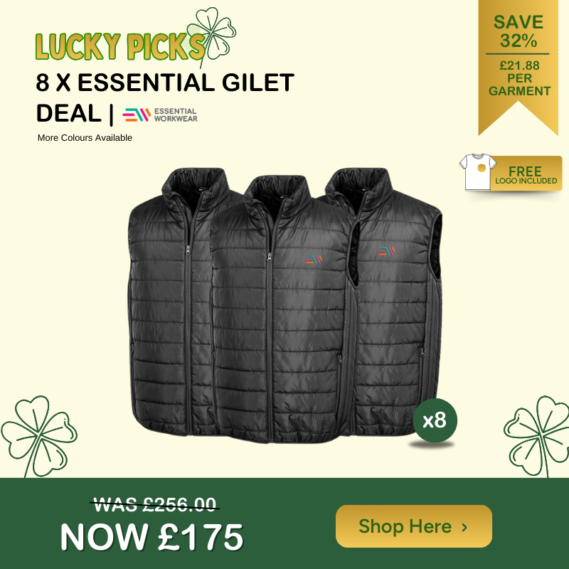 branded gilets