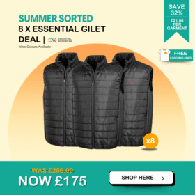 8 x Essential Gilet Deal