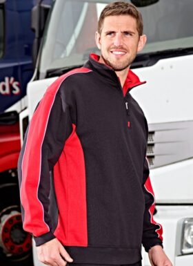 Orn Avocet Two Tone 1/4 Zip Sweatshirt