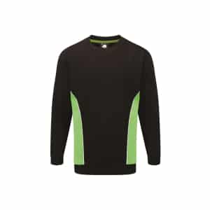 Silverstone Premium Sweatshirt_ Black-Lime