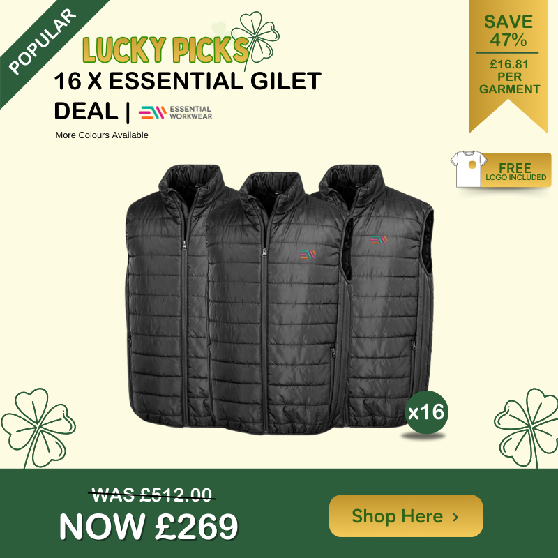 branded gilets