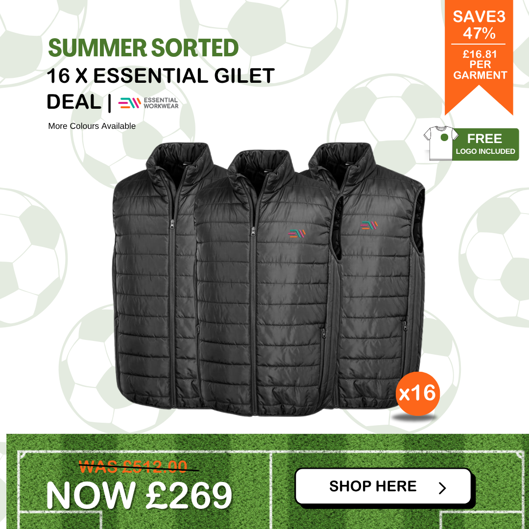 16 x Essential Gilet Deal