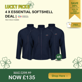 4 x Essential Workwear Softshell Deal