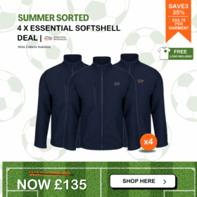 4 x Essential Workwear Softshell Deal