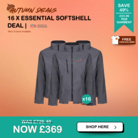 16 x Essential Softshell Jacket Deal