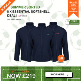 8 x Essential Softshell Jacket Deal