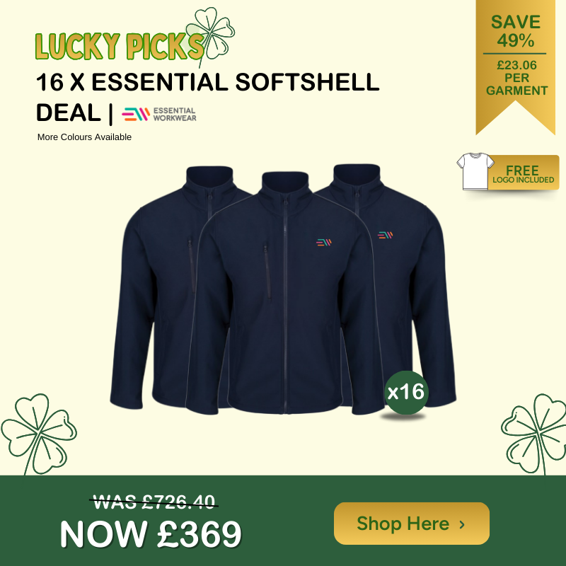 branded softshell jackets