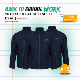 16 x Essential Softshell Jacket Deal